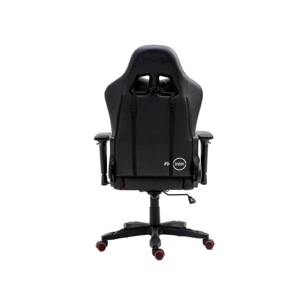 Cadeira Gamer Raven X-10 Estrutura de Metal, braço 2D Encosto reclinável até 180 Graus Preta - Flexinter