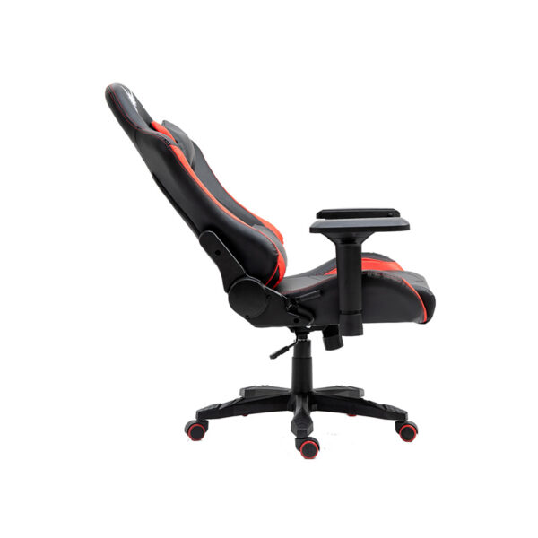 Cadeira Gamer Raven X-10 Estrutura de Metal, braço 2D Encosto reclinável até 180 Graus Preta - Flexinter